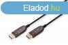 Digitus DisplayPort AOC Hybrid Fiber Optic Cable UHD 8K 20m 