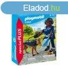 Playmobil Rendr nyomoz kutyval 71162