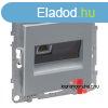 Legrand Suno 1xRJ11 csatlakozaljzat alumnium, Legrand 7213