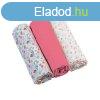 BabyOno textilpelenka sznes 3db pink 348/02