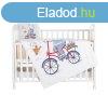 Chipolino 5 rszes gynem garnitra - bear with bicycle