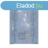 Ceba pelenkz lap puha 2 oldal 50x70cm Denim style shabby 