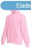 Fruit of the Loom 62-208 kapucnis pulver LIGHT PINK M-XL