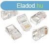 Gembird RJ45 CAT6 UTP csatlakoz dug AWG23; 10db 