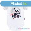 Baba rvid ujj body - New Baby Panda 74 (6-9 h)