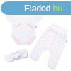 3-rszes pamut egyttes New Baby Lili 80 (9-12 h)