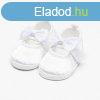 Baba szatn balettcipk New Baby fehr 12-18 h