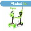 Chipolino Kiddy Evo roller tolkarral - Green Graffiti 