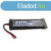 Gens Ace 3300mAh 8.4V NiMH Flat T-Dean akkumultor