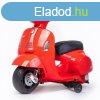 Gyermek elektromos motor Baby Mix Vespa piros