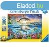 Ravensburger: Puzzle 300 db - Delfin paradicsom