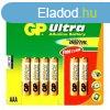 GP Ultra AAA mikro elem 6 darabos kszlet