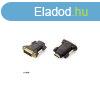 Equip talakt - 118908 (HDMI-DVI(24+1), anya/apa, fekete)