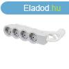 LEGRAND Elosztsor Standard 4x2P+F, 1,5 m vezetkkel, fehr-