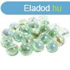 Üveggolyó 50 darabos - 16-mm, kék-zöld
