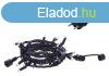 Entac karácsonyi 24m sorolható fényfüzér IP44 240LED meleg f