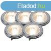 5 db-os G53 fnyerszablyz AR111 LED izz kszlet 9W 650LM