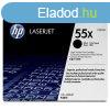 HP CE255X (55X) fekete eredeti toner