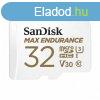 Sandisk 32GB microsSDHC Max Endurance Class 10 U3 V30 adapte