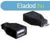 DeLock Adapter USB micro-B male > USB 2.0 A female