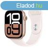 Apple Watch Series 10 GPS + Cellular 42mm Rose Gold Aluminiu