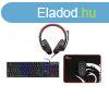 WHITE SHARK COMANCHE-3 gamer combo billetyzet (magyar) + eg