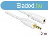 DeLock Stereo Jack Extension Cable 3.5 mm 3 pin male > fe