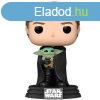 POP! The Mandalorian: Luke Skywalker with Grogu (Star Wars)