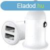 BLACKBIRD Auts Szivargyjts Adapter 2xUSB + beptett Micr