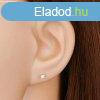 Flbeval fehr 14K aranybl - kerek tltsz brilins, 1,25