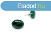 Flbeval ovlis malachit 8x10mm