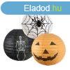 Halloween lampion 30cm többféle
