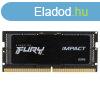 Kingston 16GB DDR5 4800MHz SODIMM Fury Impact Black