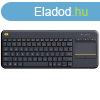 Logitech K400 Plus Vezetk nlkli Touch billentyzet, feket