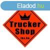 TruckerShop reklm matrica 30x30cm