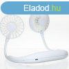 Mini ventiltor, hordozhat ventiltor, nyakba akaszthat ve