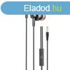 S-Link Flhallgat - SL-KU180 (3,5 Jack, mikrofon, fekete)