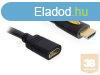 Delock HDMI kbel, High Speed HDMI Ethernettel, M/F, 1m