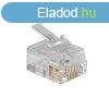 ACT RJ12 (6P/6C) modulaire connector for flat cable