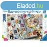 Ravensburger Puzzle 2000 db - Kedvenc blyegeim