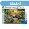 Ravensburger Puzzle 1500 db - Leoprdok a dzsungelban