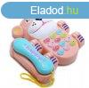 Zenélő, fejlesztő interaktív játék telefon - Cuki macis első