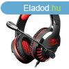 Spirit of Gamer Fejhallgat - PRO-H3 Red (MultiPlatform, mik