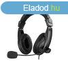 Sandberg Fejhallgat - Saver USB Headset Large (USB; mikrofo