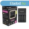 Elemtlt, AA/AAA, 4x2500 mAh AA, gyorstlt, PANASONIC &quo