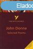 John Donne Selected Poems - Notes by Phillip Mallett (York N