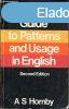 Guide to patterns and usage in English - A.S. Hornby