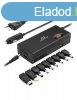 Advance PowerUp 2in1 Universal Charger for Laptops 90W Black