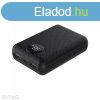 Power bank digitlis kijelzvel fekete 10000 mAh - 8188 (V-T