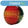 Hátsó Kerek LED lámpa - 3 funkciós - 24V - 140mm